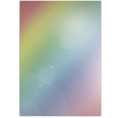 Rainbow holagraphic mirri card - holagraphic,