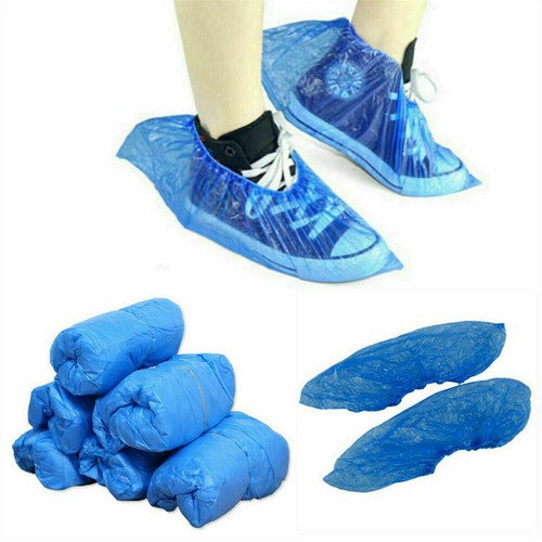 100 disposable shoe cover blue - cover,