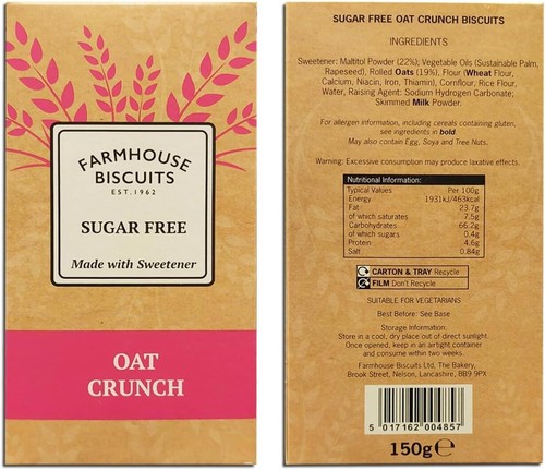 Farmhouse biscuits sugar - ,