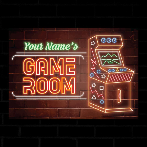 Personalised game room - personalised,