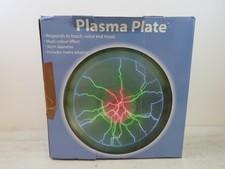  Plasma Plate, 30cm Diameter, Responds to Touch, Voice & Music