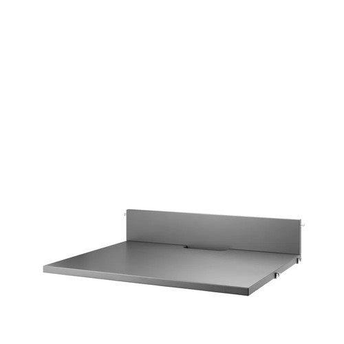 String media shelf - string,
