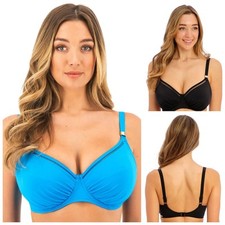 Fantasie East Hampton Bikini Top Underwired Gathered Full Cup Swimwear 502801
