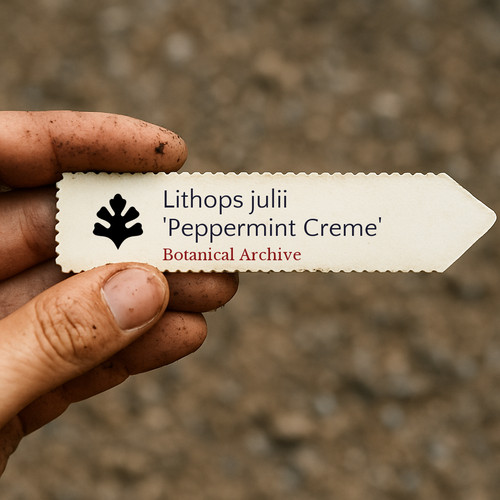 Lithops julii peppermint - julii, 'peppermint