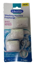 Dr Beckmann Washing Machine Freshener 3 Tablets SALE Tablet Packaging Split