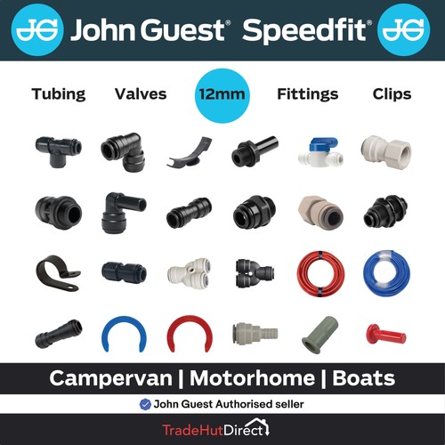 John guest 12mm fittings - john,