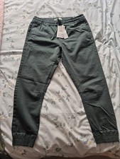 Men's Zara Green Cotton Jogger