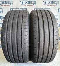 2x 225/55/17 97Y GOODYEAR EAGLE RUNFLAT TREAD 5mm REF R312 2255517 TYRES