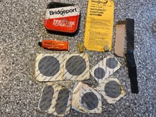 VINTAGE MOTOR CYCLE  BRIDGEPORT INNER TUBE REPAIR KIT & CONTENTS