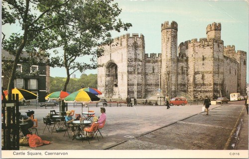 Caernarvon castle square wales - caernarvon,