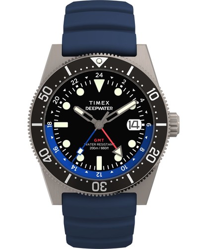 Timex blue mens - mens, analogue