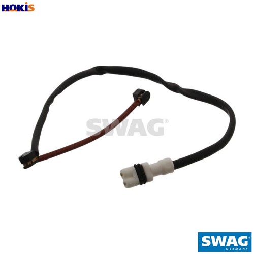 Warning contact brake pad - brake, wear