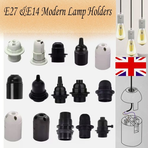 E27 e14 plastic black white - e14,
