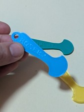 Removable Trolley Coin  Token Keyring Supermarket £1 Pound Shopping Cart