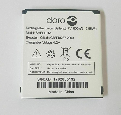 Genuine doro shell01 battery - genuine,
