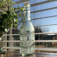 Collectable Glass D. M. W. Co Ltd Chester Old Vintage Glass Bottle