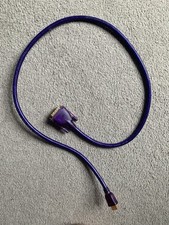 HDMI to DVI QED Cable 1m Length,  24-Pin, Purple