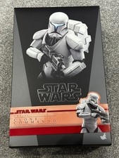 Hot Toys Star Wars The Bad Batch 1/6th scale Clone Commando TMS131 Pre Owned 