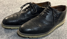 PROXON Dress Shoes Mens 9.5 Workwear Safety Steel Toe Wingtip Black Volta Tipo
