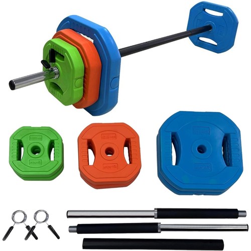 Adjustable barbell weight - barbell, set