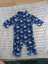 Peacocks 6-9 Month Baby Swimsuit