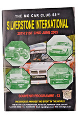 MG CAR CLUB 53rd SILVERSTONE INT 2003