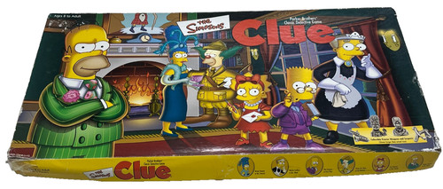Clue the simpsons edition - :,