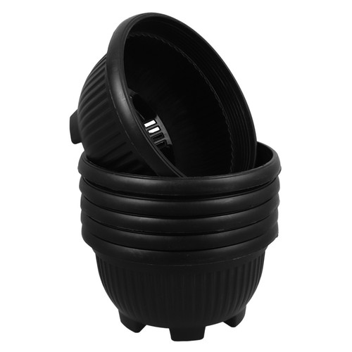 6pcs durable black plastic - 6pcs,