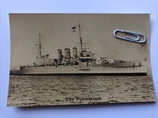 HMS Cumberland Heavy Cruiser Launched 1926 Scrapped 1959 Unposted RPPC