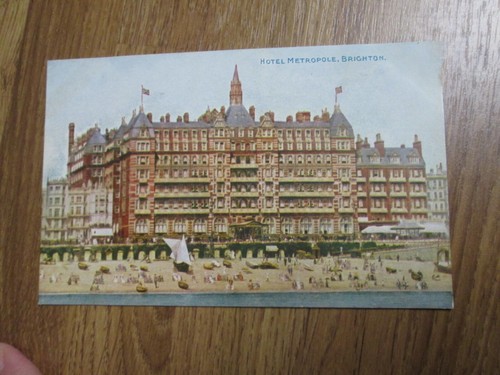 Postcard hotel metropole - postcard,