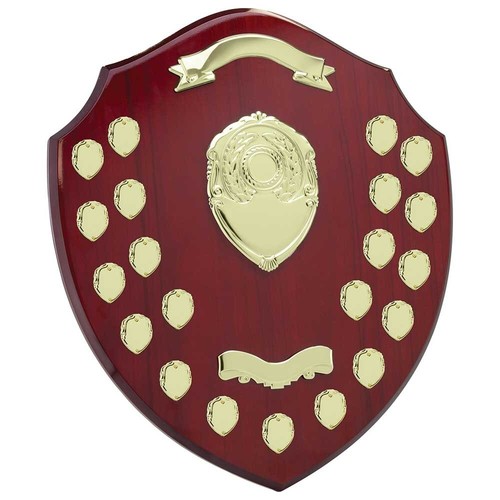 Wooden shield year rosewood - 21,