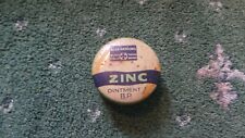 Vintage  Zinc Ointment Tin -