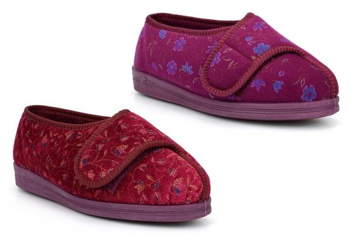 Womens wide fit - fit, slippers
