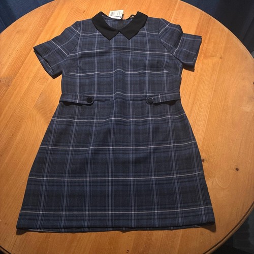 George navy check peter pan - navy,