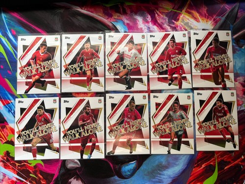 Topps liverpool team set - topps, full