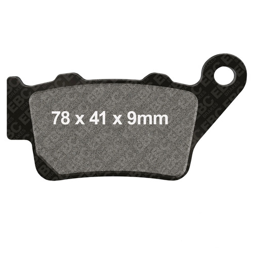 Pair ebc brake pads - brake,