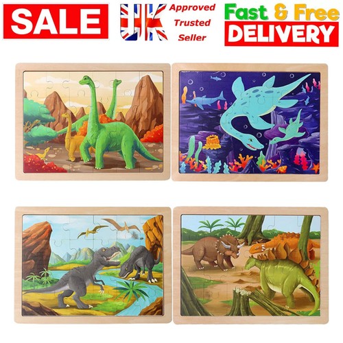 Set wooden puzzles - set, kids