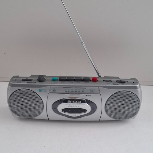 Aiwa p500 stereo - cs-p500, radio