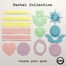 x10 Embossed die cuts - 3D