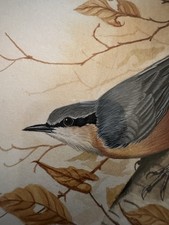 Original Watercolour Painting Wren/Bird Small Frame Signed by Artist