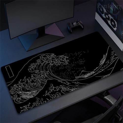 Large japanese wave desk - large,