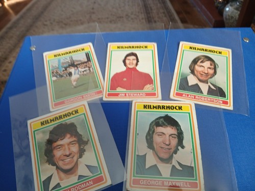 Redback bubble gum cards - 5,