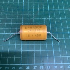 Vintage Sprague Capacitor 16uF