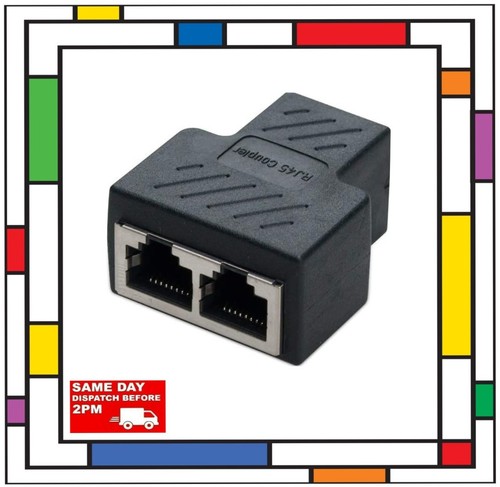 Rj45 splitter connector female - rj45,
