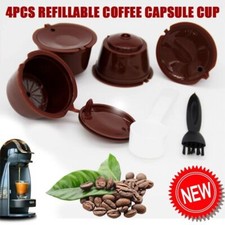 4Pcs Refillable Coffee Capsule