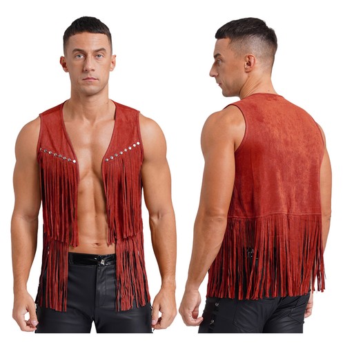 Men cowboy fringe - men's,