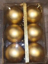 12 Matte Gold IKEA Christmas