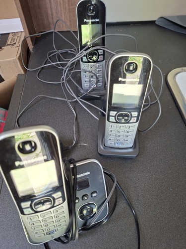 Three panasonic landline - panasonic,