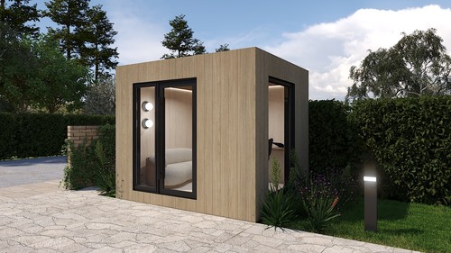 Mini office garden - office, room
