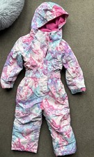 Ski Suit, Fleece & Base layer Bundle Girls Age 2-3 Years